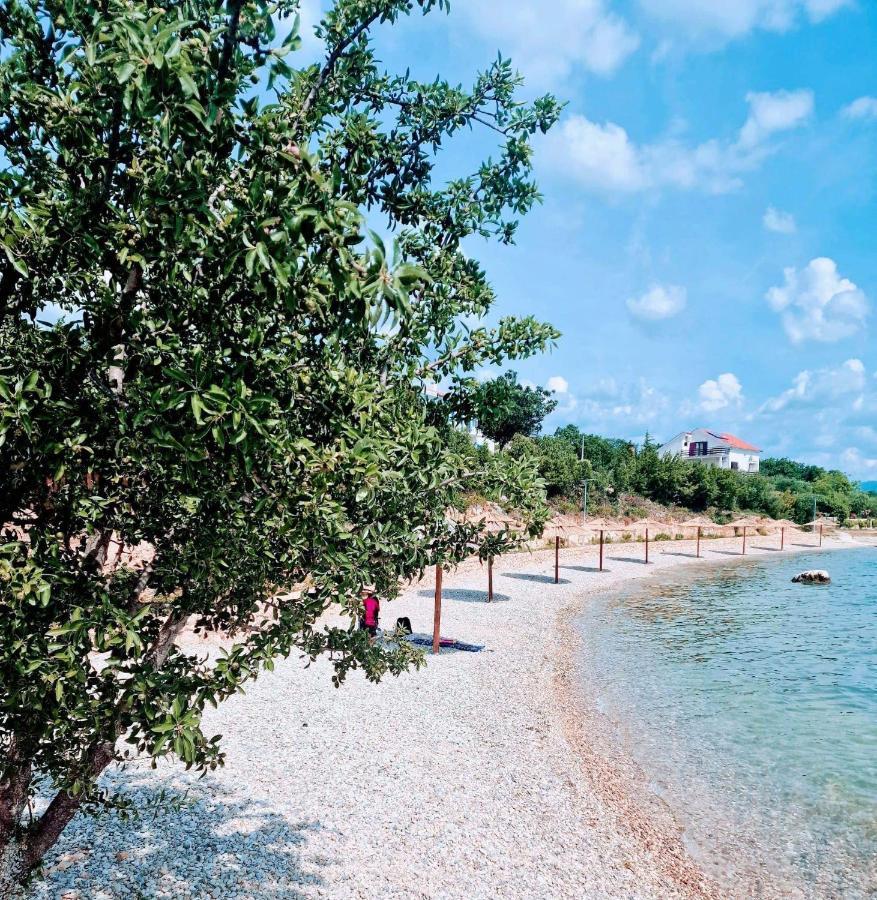 Modern Seeview Apartment Maslenica With Free Wifi, Free Parking, 300M From Beach Extérieur photo